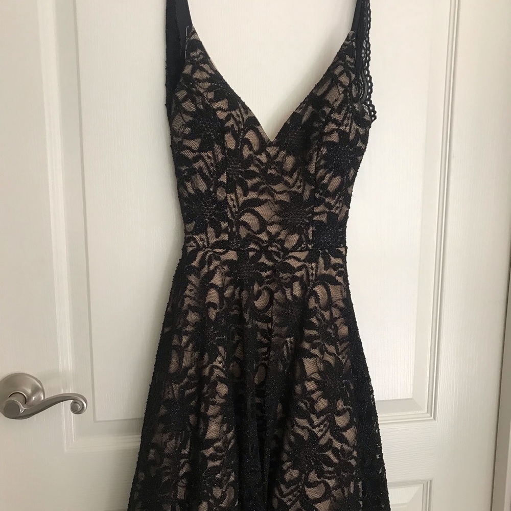 Black formal dress